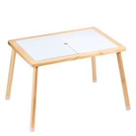 VEVOR Sensory Table for Toddlers, Kids Activity Table with Double-Sided Tabletop & Non-Slip Feet, Indoor/Outdoor Play Activity Table
