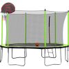 12ft green trampoline 2023