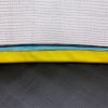 YC 14FT Recreational Trampolines with Enclosure for Kids and Adults with Patented Fiberglass Curved Poles Pumpkin-Blue