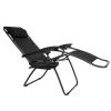 Infinity Zero Gravity Chair Pack 2, Outdoor Lounge Patio Chairs with Pillow and Utility Tray Adjustable Folding Recliner for Deck,Patio,Beach,Yard
