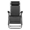 Infinity Zero Gravity Chair Pack 2, Outdoor Lounge Patio Chairs with Pillow and Utility Tray Adjustable Folding Recliner for Deck,Patio,Beach,Yard